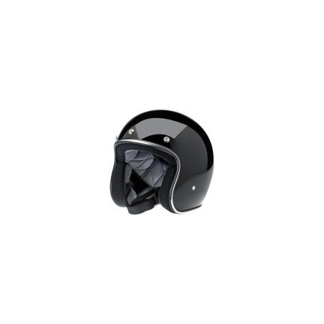 Biltwell Bonanza Gloss Black – DOT