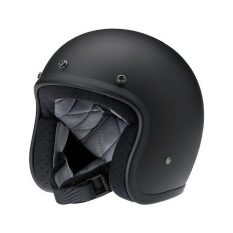 Biltwell Bonanza Flat Black – DOT