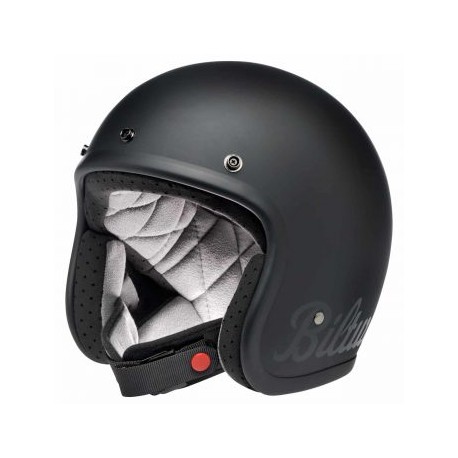 Biltwell Bonanza Flat Black Factory – DOT