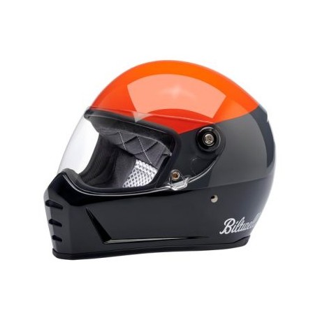 Biltwell Lane Splitter Podium Gloss Orange/Grey/Black