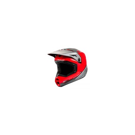 Fly Racing Kinetic Vision Red/Grey