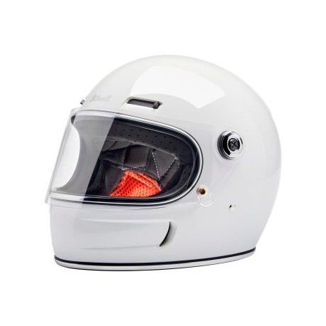 Biltwell Gringo SV ECE Helmet – Gloss White